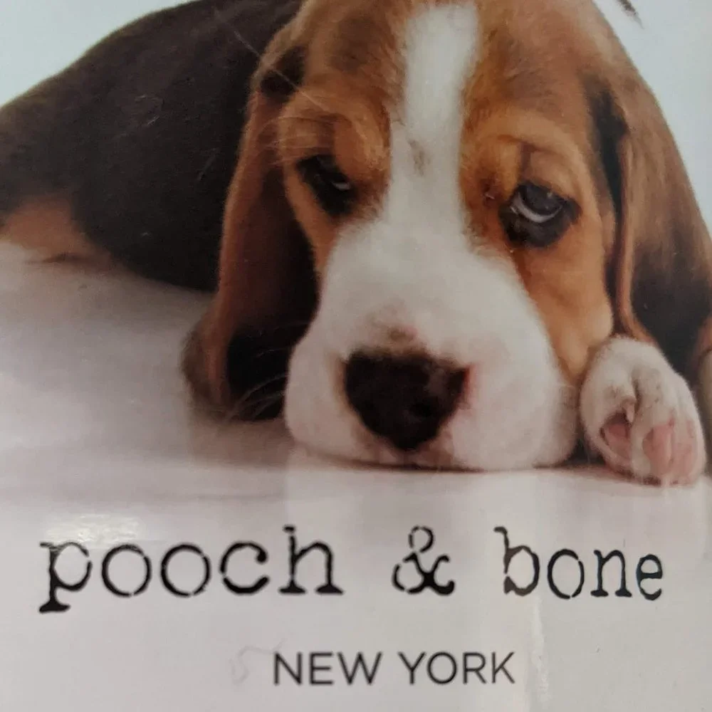 Pooch & Bone Christmas Print Sherpa Lined Pet Blanket